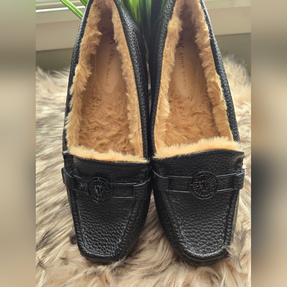 Anne Klein Akokey-F loafers sz 7 Black - Picture 3 of 5